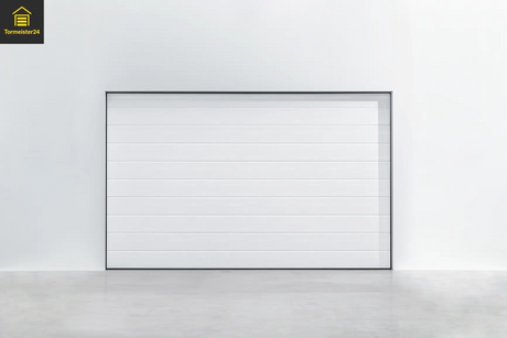 Garagentor Woodgrain Ligna RAL 9016 – klassisch, robust & mit Antrieb Tormeister24 Garagentor