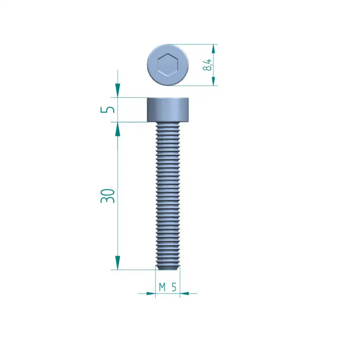Innensechskantschraube M5 x 30 Schweighöfer Tore