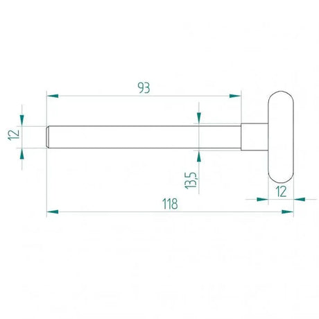Laufrolle kurz 12mm welle passend für Hörmann - Tormeister24Laufrolle kurz 12mm welle passend für Hörmann