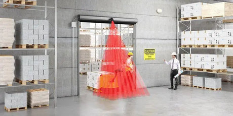 Marantec MILAN Aktiv-Infrarotsensor, 2,5-6,0 m Montagehöhe, mit 10m Kabel. Marantec