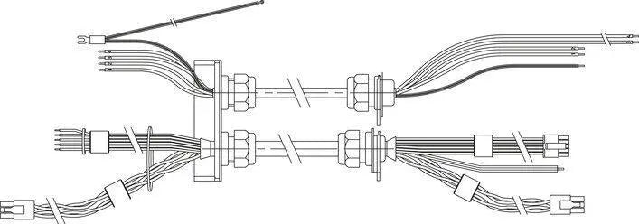 Marantec Set Sektionaltore bis 30 m² (50 Hz), 230 V-AC Motor, 80 Nm, 45 min-1, AWG, mit Frequenzumrichtersteuerung CS 320 FU Marantec