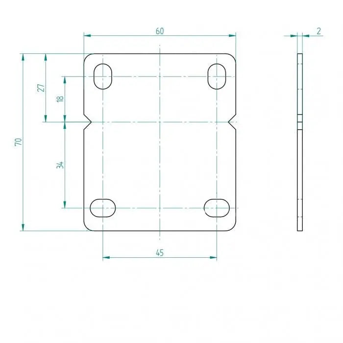 Paneelverbindung Industrie verzinkter Stahl