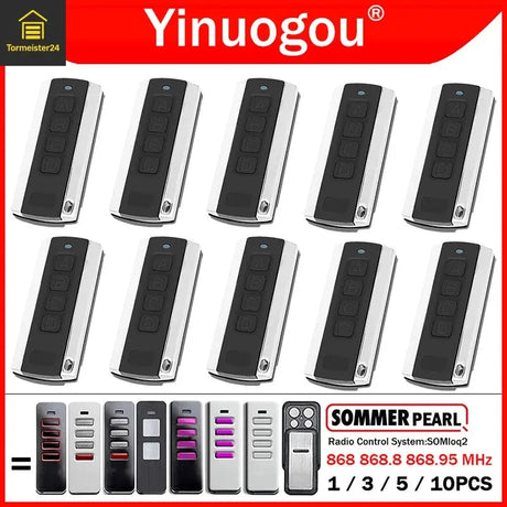 SOMMER Pearl Fernbedienung YNG158 868 MHz
Handsender SOMMER Pearl YNG158 SOMloq2
SOMMER Handsender 4-Kanal Rollingcode
SOMMER Pearl Fernbedienung 128 Bit AES
SOMMER Funkhandsender YNG158 für Garagentor
SOMMER Pearl Handsender 868 MHz Ersatz
SOMMER Handsender YNG608 kompatibel Modelle
SOMMER Fernbedienung Pearl Twin Vibe Status
SOMMER YNG158 Handsender für SOMloq2-System
SOMMER Pearl Rollingcode Handsender 4-Tasten