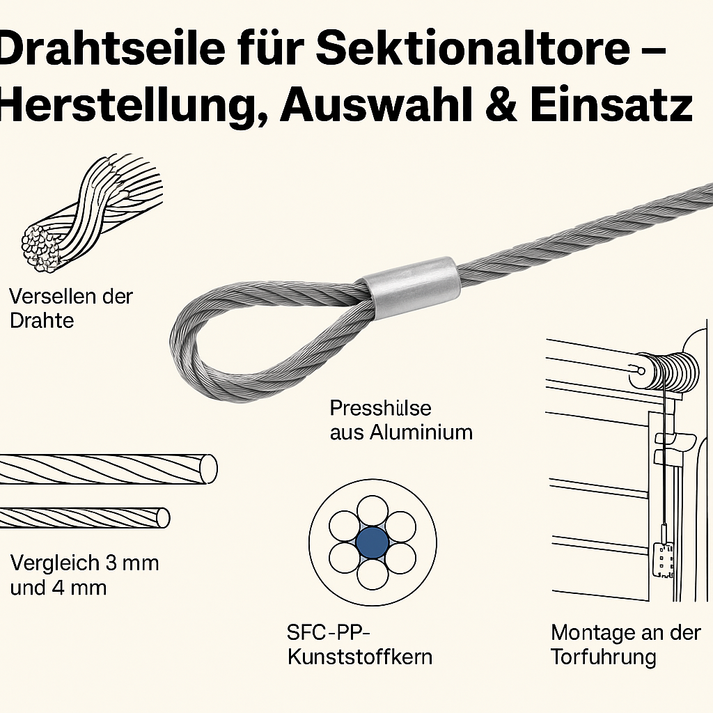 Tormeister 24 Fachberatung zu Länge und Auswahl von Torseilen