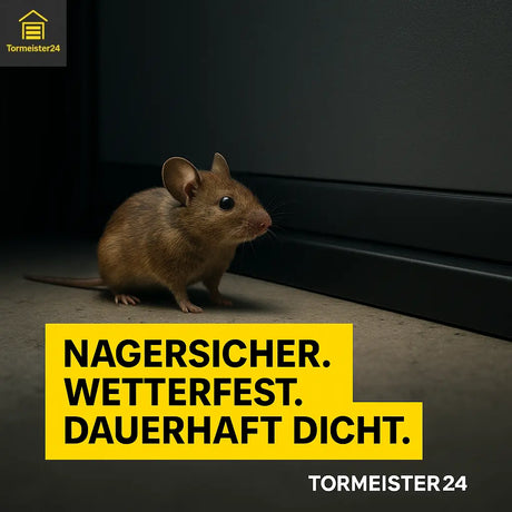 Spaltabdichtung gegen Mäuse und Ungeziefer 