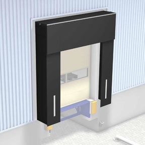 Torabdichtung Shelter 3450x3400 mm Verladetechnik