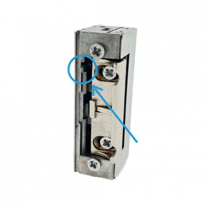 Elektrisches Türschloss 12–24 V NC inkl. Rückplatte – Fail-Safe Türöffner für Zugangssysteme Tormeister24 Codeschloss