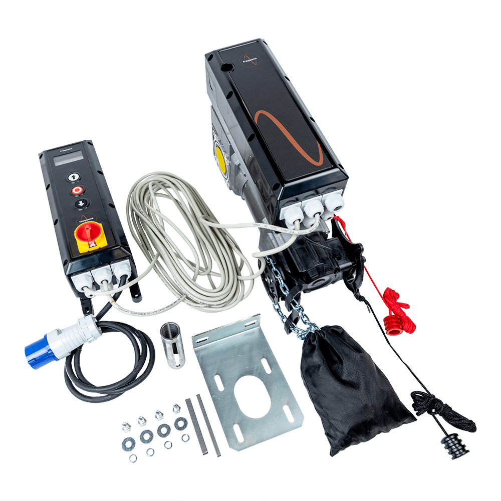 Frequenzumrichter Torantrieb FU48 230 V | Variable Geschwindigkeit, 25,4 & 31,75 mm Tormeister24 Sektionaltorantriebe