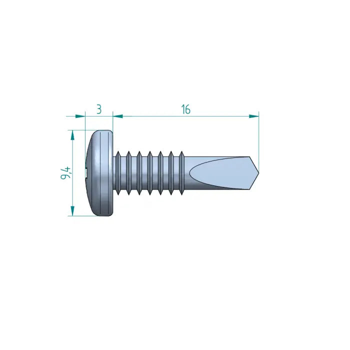 Bezeichnung Schraube für Luxe Line anwendungen Schweighöfer Tore
