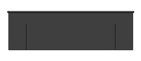 Topplane für SME Shelter mit 700 mm Ausschnitt