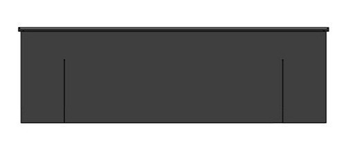 Topplane für SME Shelter mit 700 mm Ausschnitt