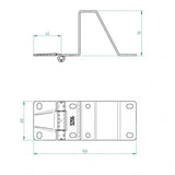 Einfach Beschlage Fingerschutz pro Sektion Epco/ST9V/Italpanelli - Tormeister24Einfach Beschlage Fingerschutz pro Sektion Epco/ST9V/Italpanelli