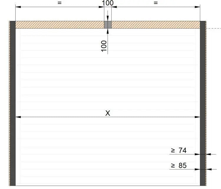 Sektionaltor Design - Line Granite RAL 7043 mit Garagentorantrieb - Hochwertiges Garagentor - Tormeister24Sektionaltor Design - Line Granite RAL 7043 mit Garagentorantrieb - Hochwertiges Garagentor