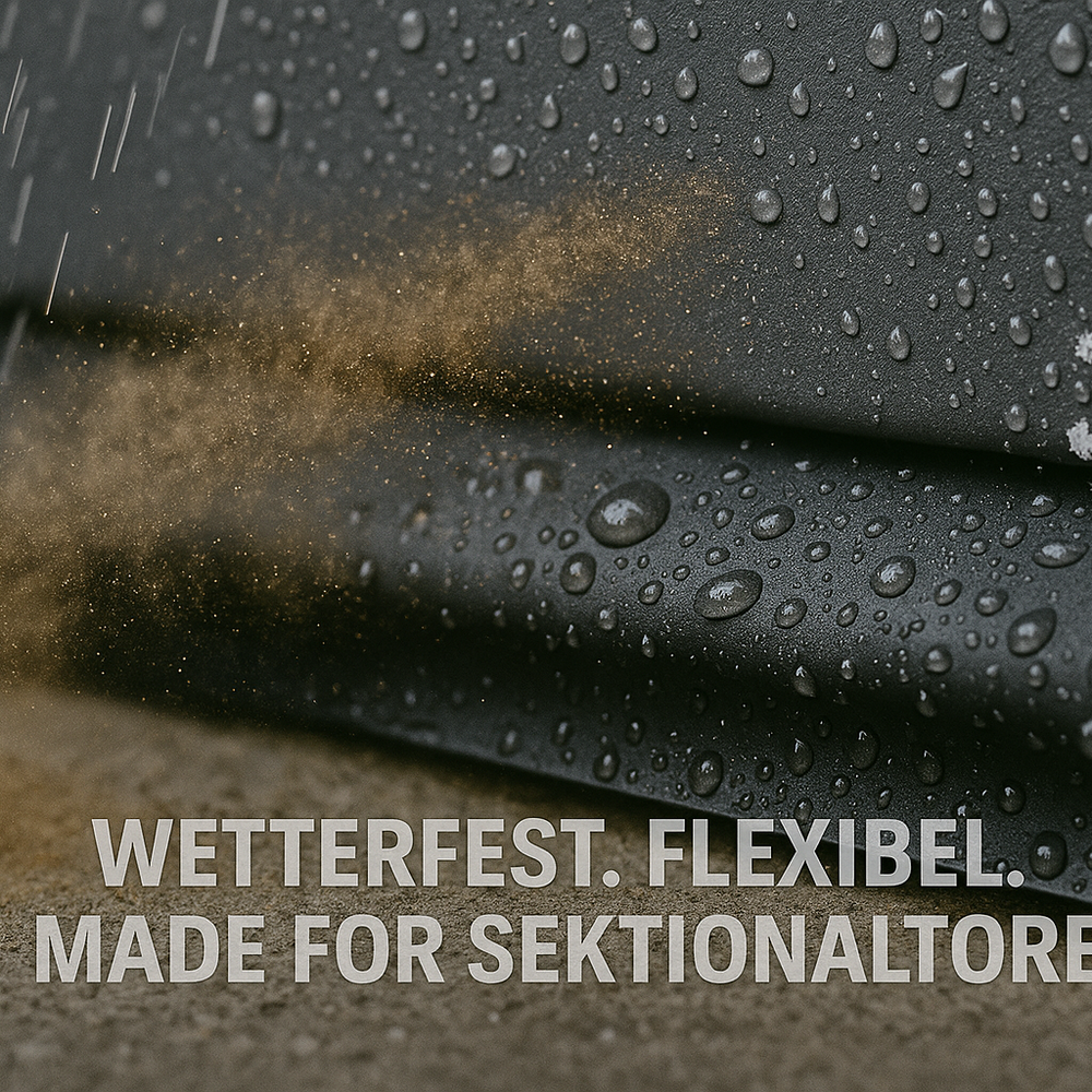 Garagentor Abdichtung Tormeister 24 – hält Wärme drin, spart Heizkosten.