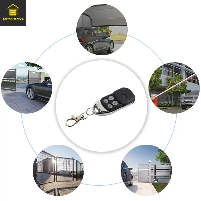 868 MHz Handsender für Garagentorantrieb mit Rolling Code Technologie