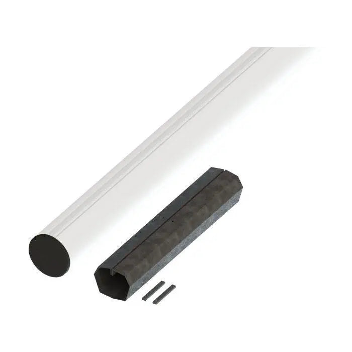 Marantec ASTL4J 2-teiliger Aluminium-Rundbaum, ø 60 mm, 2x 2 m Marantec