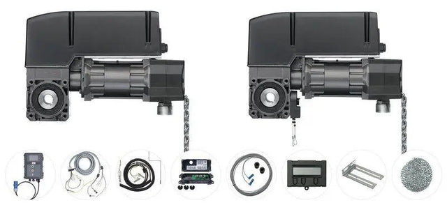 Marantec Set Sektionaltore bis 20 m² (87 Hz) oder 30 m² (50 Hz), 230 V-AC Motor, 100 Nm, 30 min-1, AWG, mit Frequenzumrichtersteuerung CS 320 FU Marantec
