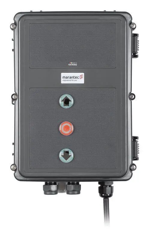 Marantec für Sektionaltore bis 30 m² (50 Hz), 230 V-AC Motor, 100 Nm, 30 min-1, AWG, mit Frequenzumrichtersteuerung CS 320 FU Marantec