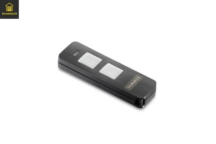 SOMMER Pearl Twin Handsender – 2-Befehl, 868 MHz, große Tasten, 50–140 m Tormeister24 Handsender