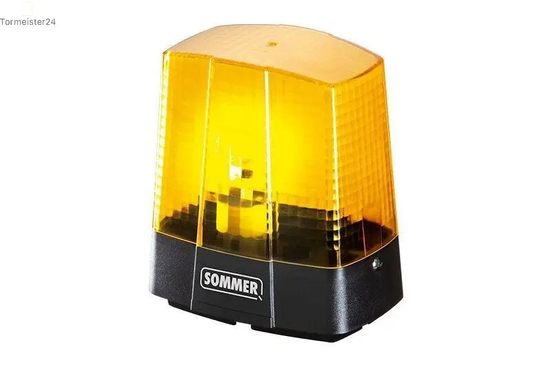 Sommer Warnlicht gelb IP44 – 25W – 230V AC – inkl. Leuchtmittel – nicht selbstblinkend Triebenbacher