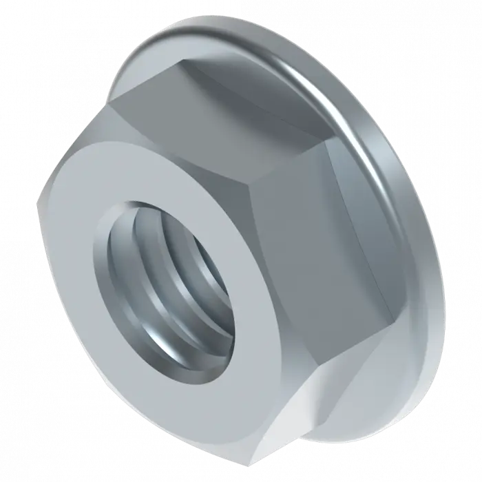 l>
<li>Normgerecht nach DIN 6923</li>
<li>Korrosionsschutz durch hochwertige Verzinkung</li>
<li>Vibrationssicher durch Sperrzahnung</li>
<li>Ideal für Industrie- und Montageeinsatz</li>
</ul>

<h3>Technische Daten</h3>
<table border="1" cellpadding="5" cellspacing="0">
<tr><td><strong>Artikelname</strong></td><td>Sperrzahnmutter M5</td></tr>
<tr><td><strong>Norm</strong></td><td>DIN 6923</td></tr>
<tr><td><strong>Gewinde</strong></td><td>M5</td></tr>
<tr><td><strong>Material</strong></td><td>Stahl verzinkt