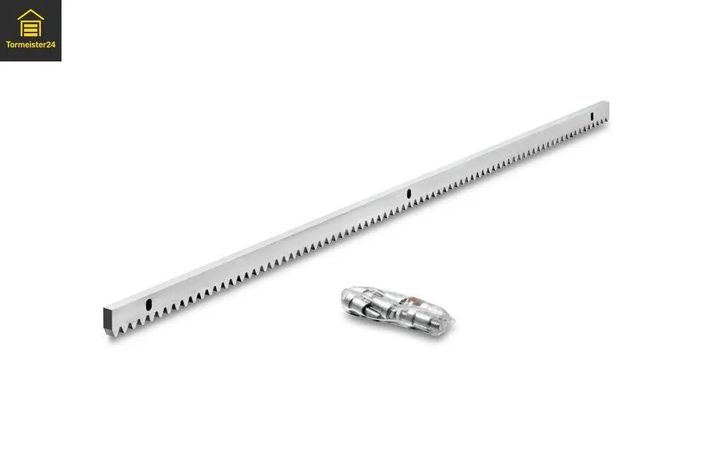 Stahl-Zahnstange 1 m verzinkt Modul 4