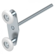 ConDoor Tandem Laufrolle lang non-adjustable LS200/LS250 Sprint

Tandemrolle 11 mm shaft 46 mm Nylon, Art. 3581

Lange Tandemrolle verzinkt für ConDoor Tore

Ersatzteil LS200/LS250 Sprint Top-Sektion Rolle

Industrietaugliche Tandemlaufrolle Stahl verzinkt

Art. 3581 Laufrolle ø 46 mm Nylon, 11 mm Welle

Stahlrolle 0.52 kg für Top-Sektion LS und Sprint

Non-adjustable tandem roller long for Sprint doors

ConDoor Ersatz Tandemrolle lang LS-Serie

ConDoor Toprolle lang 46 mm Nylon