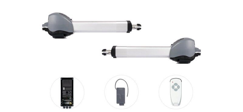 Marantec  Set für 2-flügelige Drehtore bis 2,5 m inkl. 1 x Handsender Tormeister24 Drehtorantriebe