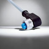 Umbausatz 400V, Knopflichtschranke auf Leitung mit 90°-Stecker, Kabellänge A-Seite= 2000 mm, G-Seite= 2000 mm Tormeister24 Lichtschranken